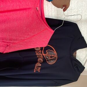 One hoodie one long sleeve t-shirt